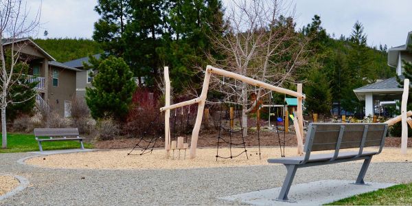 Wishbone-6-ft-Bayside-Park-Benches-in-Lake-Country-BC