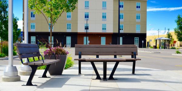 Wishbone-Bayview-Benches-and-Coffee-Table-at-Union-Healthcare-Professionals-in-Edmonton-Alberta